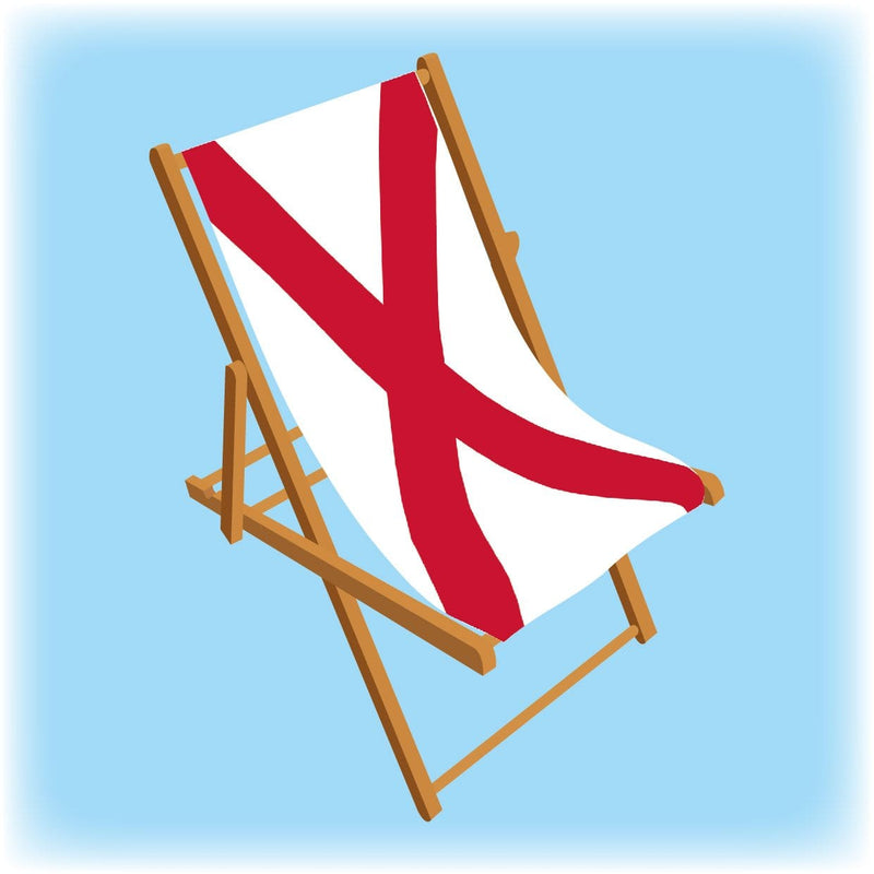 Flag of St Patrick Deckchair