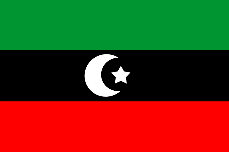 Libya Table Flag