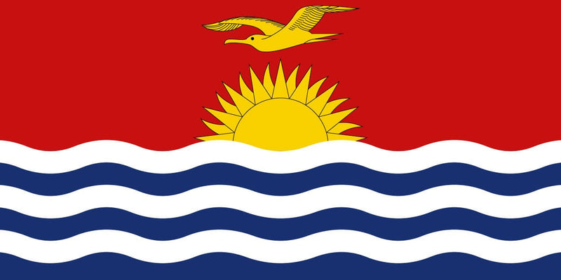 Kiribati 1.52m x 0.91m (5ftx 3ft) Budget Display Flag