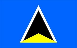 St Lucia Flag