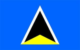 St Lucia Flag