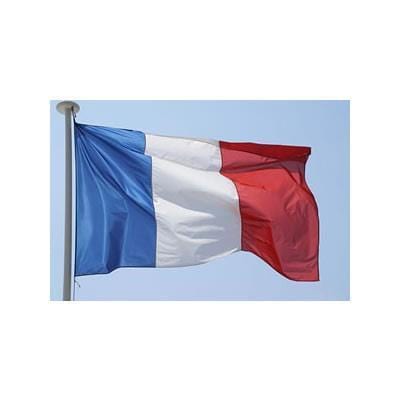Printed France Flag 1.5yrd (136cm x 68cm)