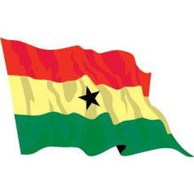 Ghana 3yd (274cm x 137cm) Sewn Flag