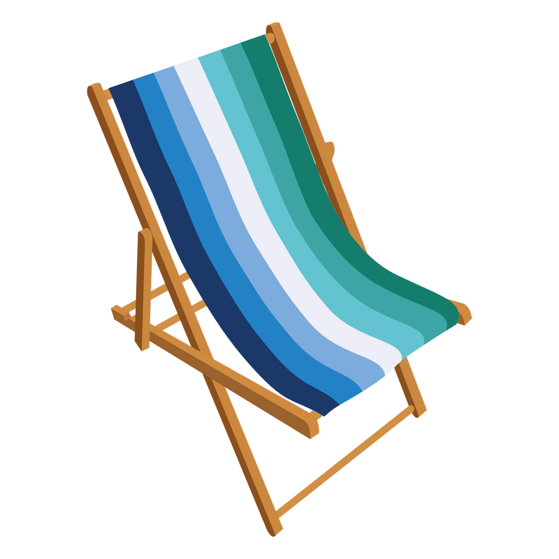 Gay Male (MLM) Pride Deckchair Flags and Flagpoles