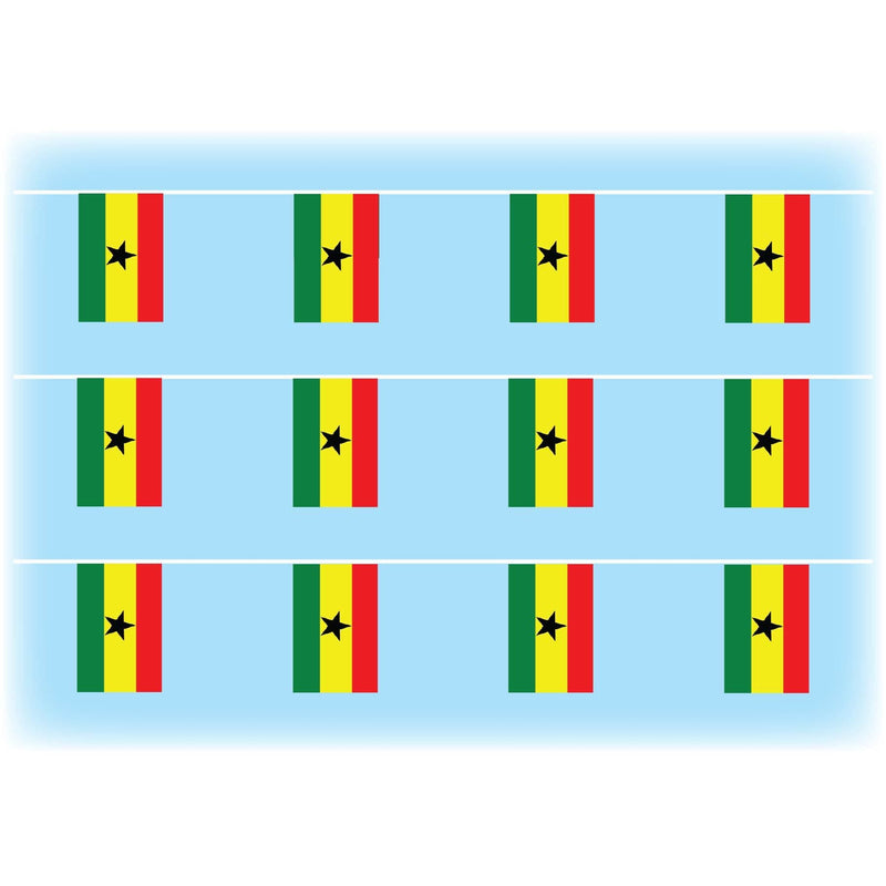 Ghana flag bunting