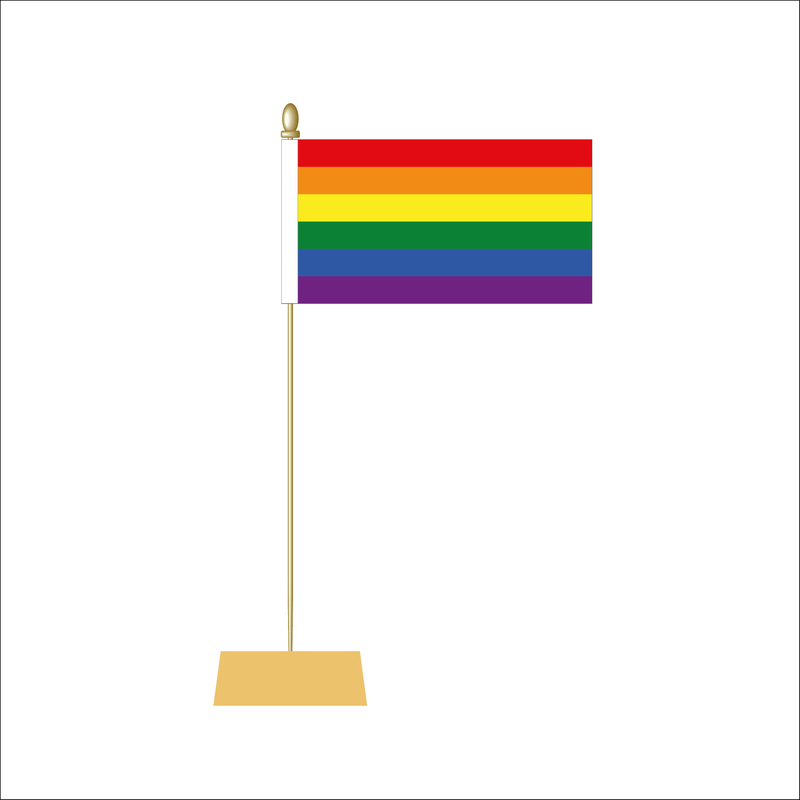Gilbert Gay Pride Table Flag