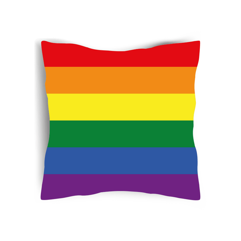 Gilbert Rainbow Pride Flag Cushion