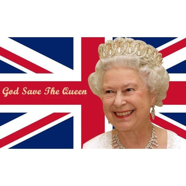 God save the Queen flag