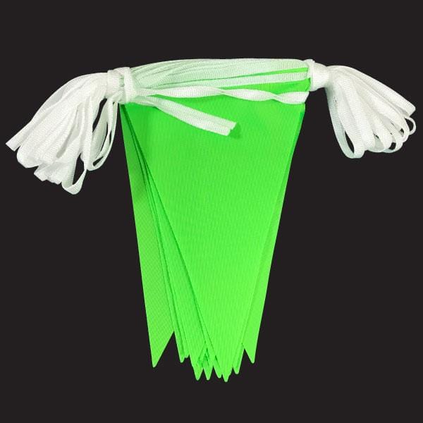 Green Hi-Vis Fabric Bunting