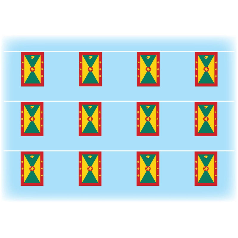 Grenada flag bunting