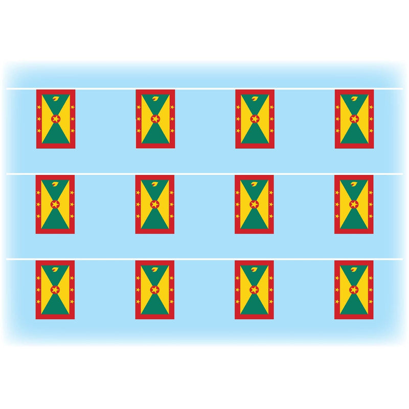 Grenada flag bunting