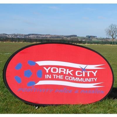 Horizontal pop out banner - 1.2m x 0.7m