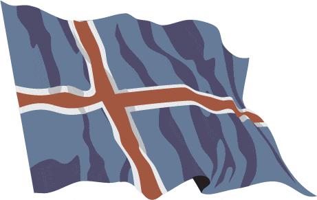 Iceland Flag