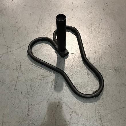 Drive on base for 50 mm flagpole