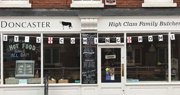 It's coming home printed bunting