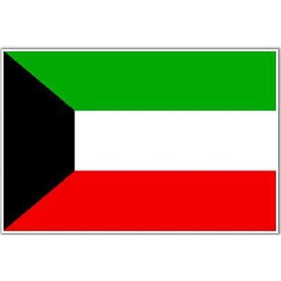Kuwait 1.52m x 0.91m (5ftx 3ft) Budget Display Flag