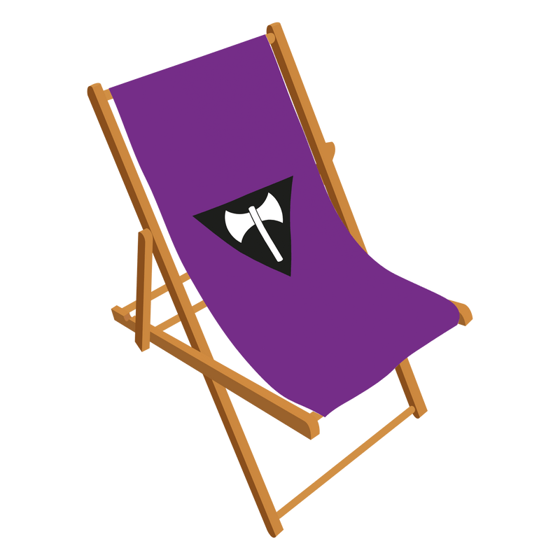 Labrys Pride Personalised Deckchair