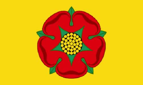 Lancashire car flag
