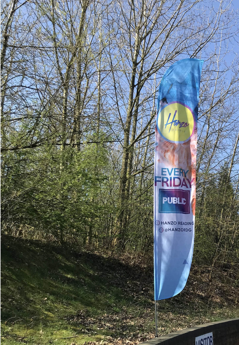 Large Feather Flag