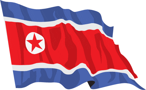 North Korea flag