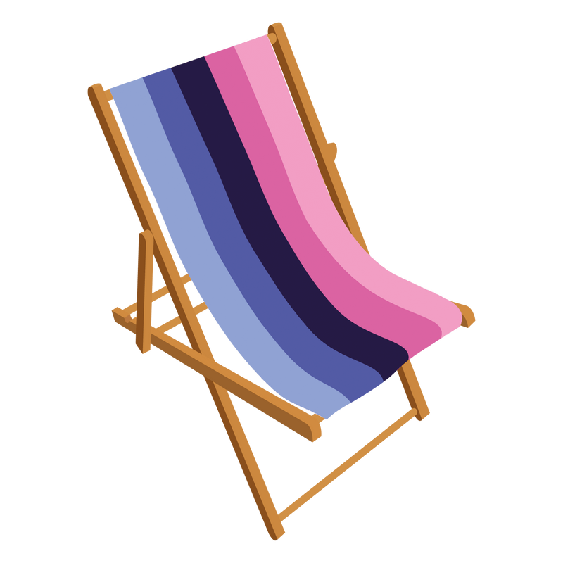 Omnisexual Pride Personalised Deckchair