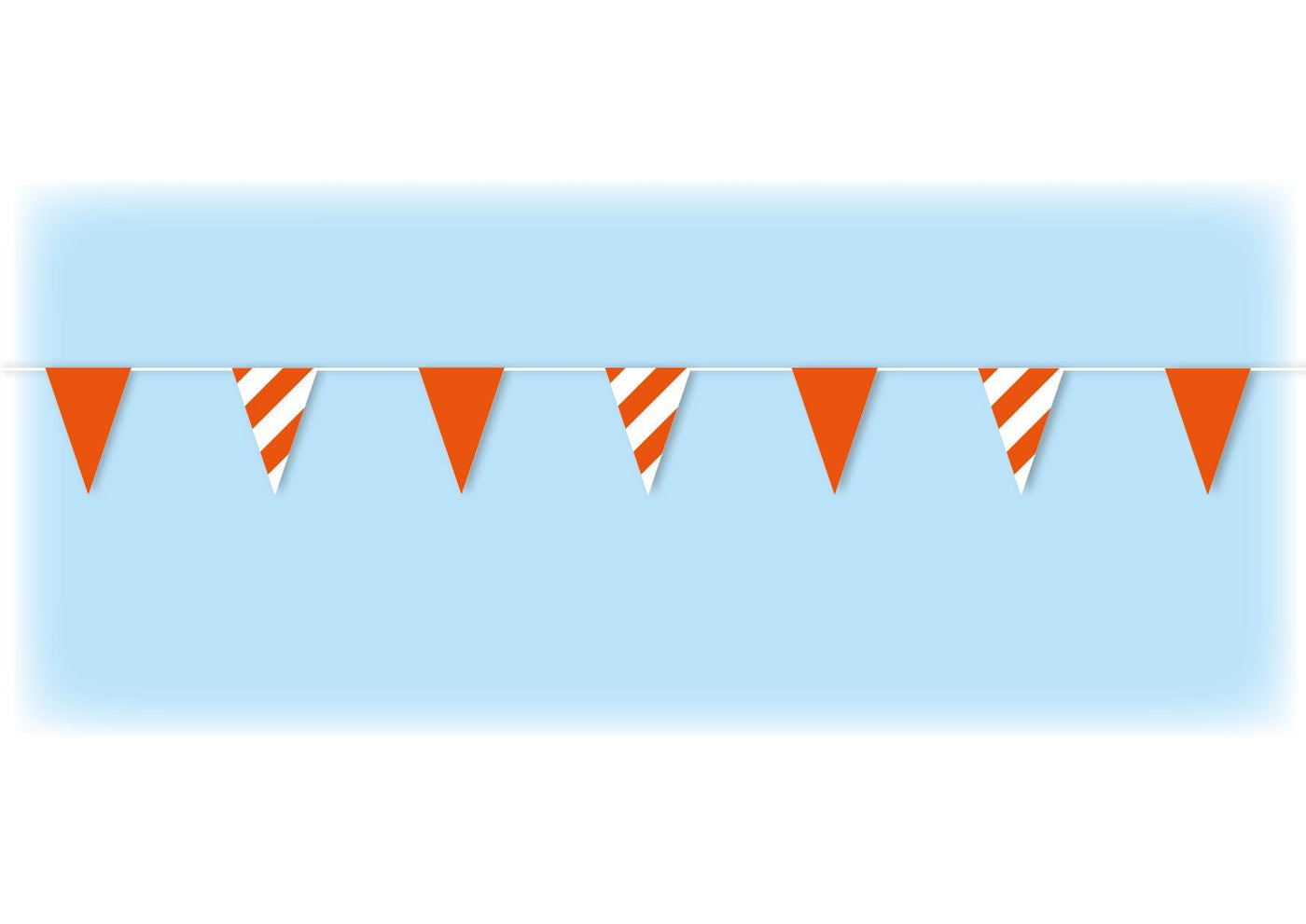 Orange Safety Bunting – Flags and Flagpoles
