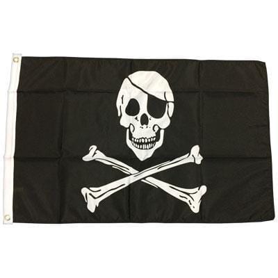 Pirate 1.52m x 0.91m (5ftx 3ft) Budget Display Flag