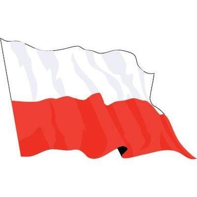 Poland Budget Display Flag 91cm x 60cm (3ft x 2ft)