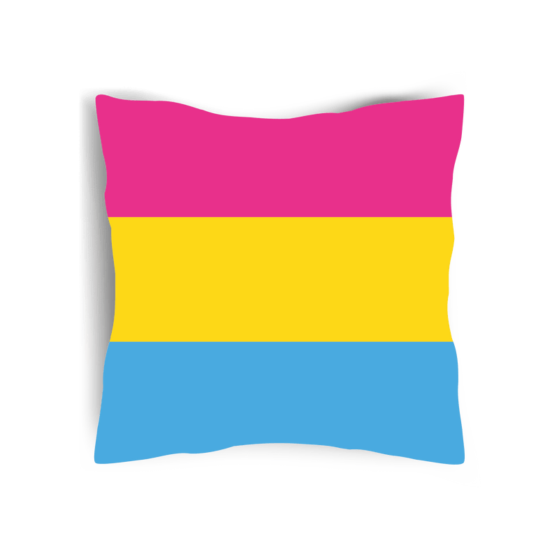 Pansexual Pride Flag Cushion
