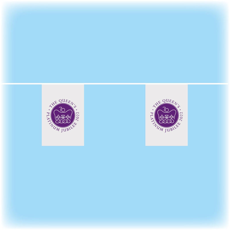 Queens Platinum Jubilee Bunting - Design 5