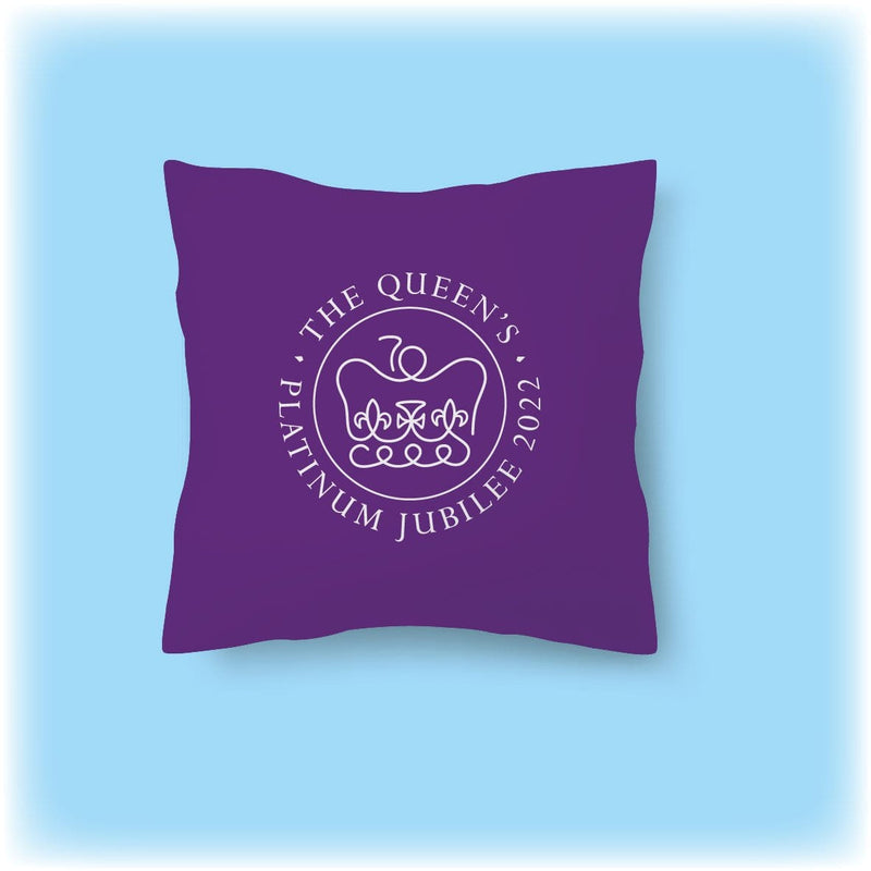 Queens Platinum Jubilee commemorative cushion - Design 2