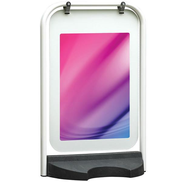 Switch Swing Sign - white frame (no posters)