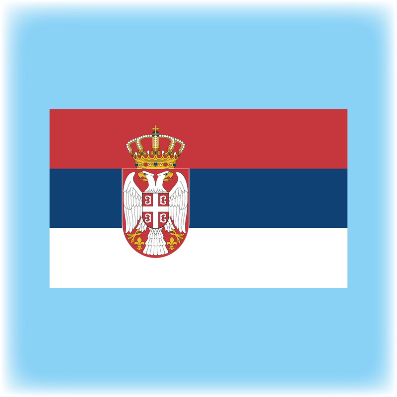 Serbia Flag - 1500 x 900mm