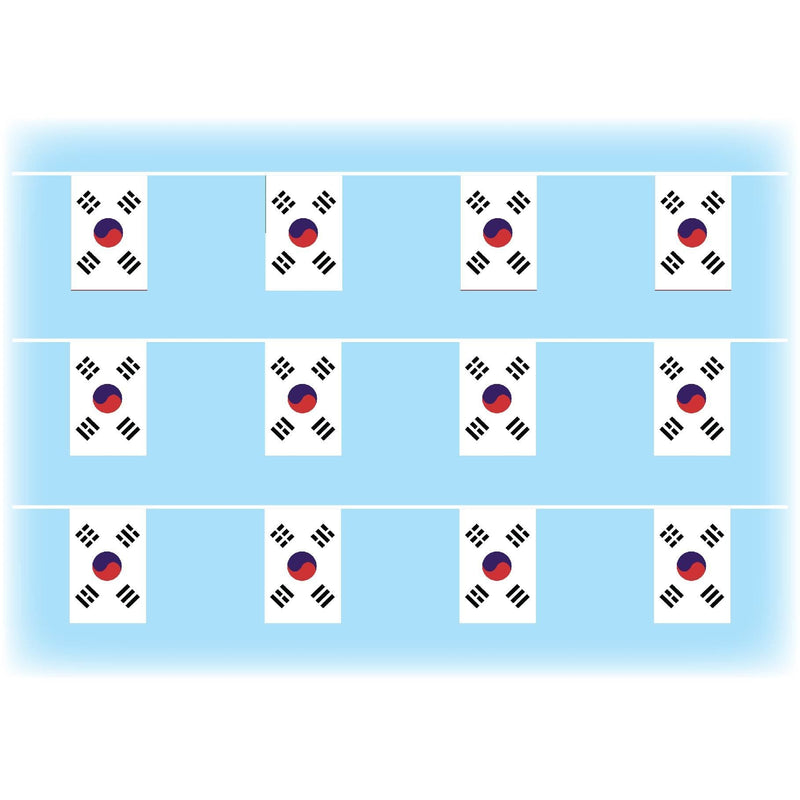 South Korea Flag Bunting