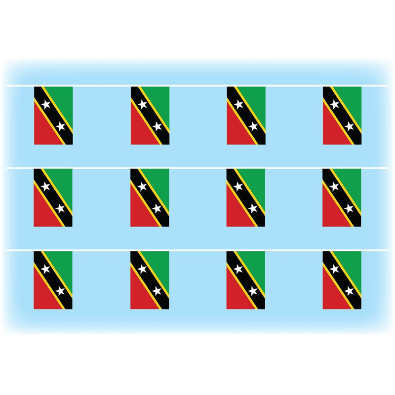 St Kitts & Nevis Flag Bunting