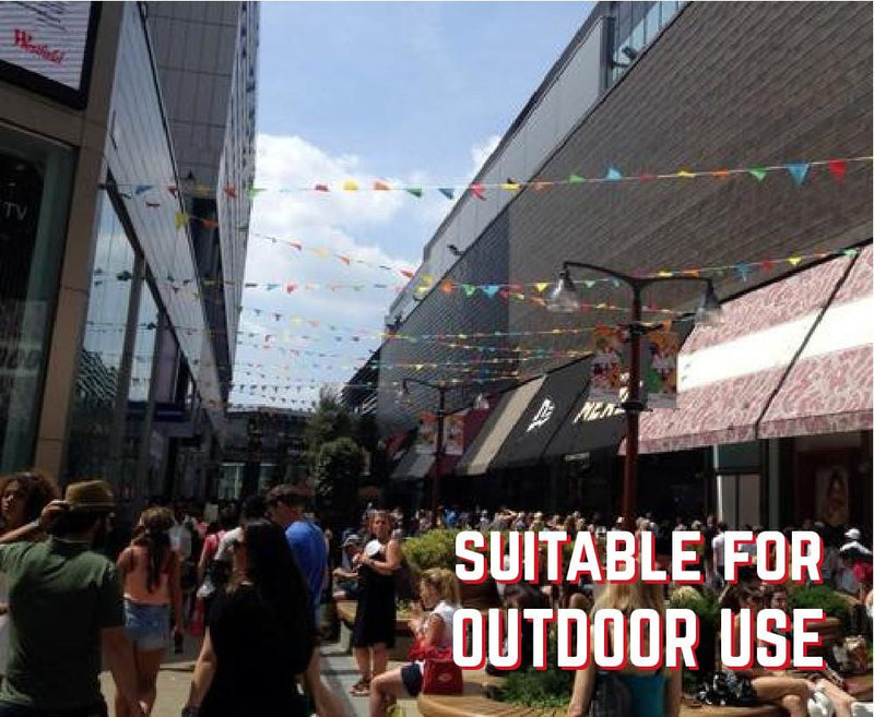 Custom Printed A3 Triangular Synthetic Bunting