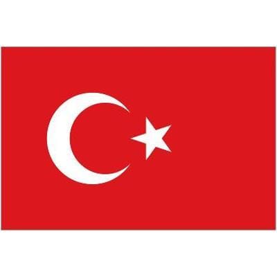 Turkey Table Flag