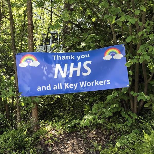 Thank you NHS Charity Banner