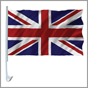 Union car flag (Pack of 12)