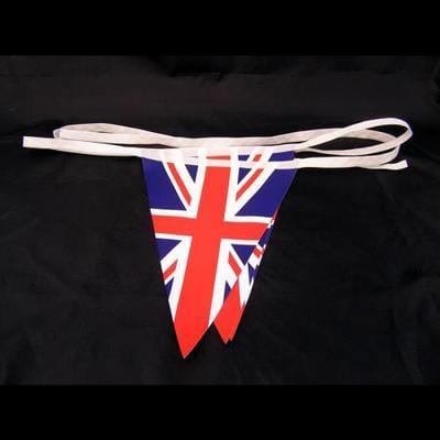 Union Jack PVC triangular bunting