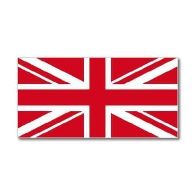 Pink & Red Union Jack flag