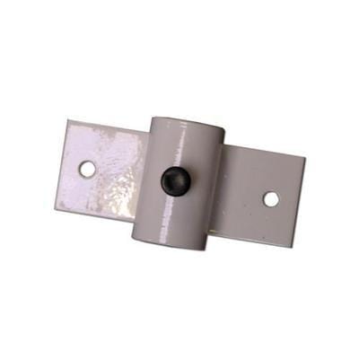 Vertical bracket, 1 piece bottom for 50mm wall poles