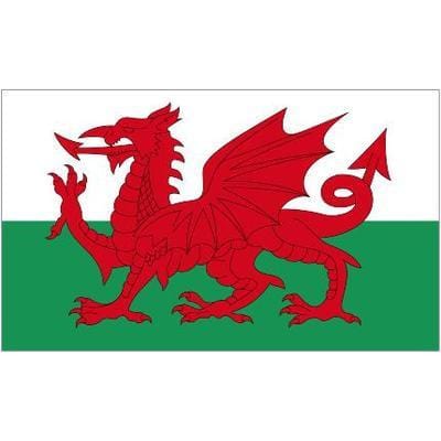 Wales Table Flags