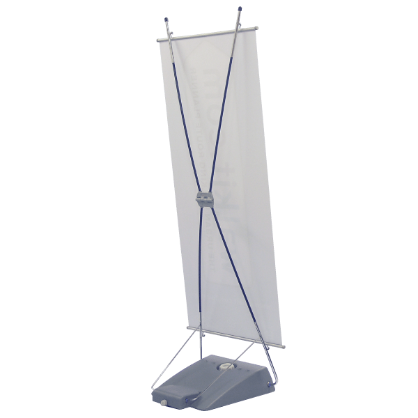 Outdoor Display with Water/Sand Fillable Base