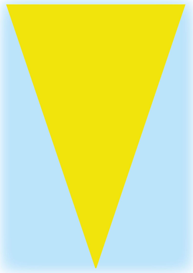Yellow Safety Bunting