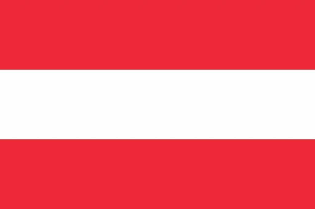 Austria Table Flag – Flags and Flagpoles