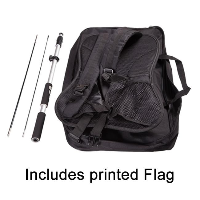 Backpack flag kit