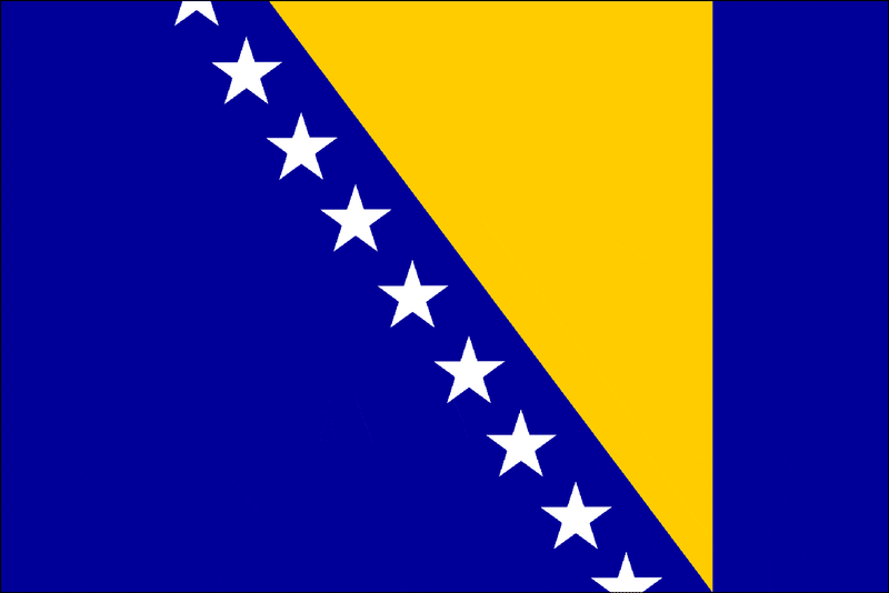 Bosnia & Herzgovina flag