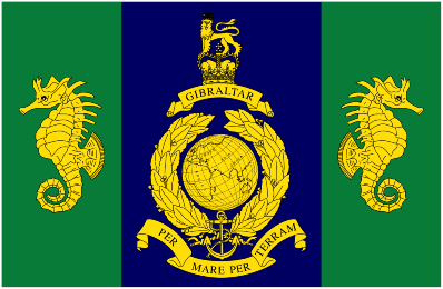 Commando Logistic Regiment Royal Marines 1.52m x 0.91m (5ftx 3ft) Budget Display Flag