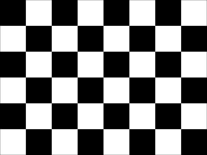 Checkered Budget Display Flag 91cm x 60cm (3ft x 2ft)